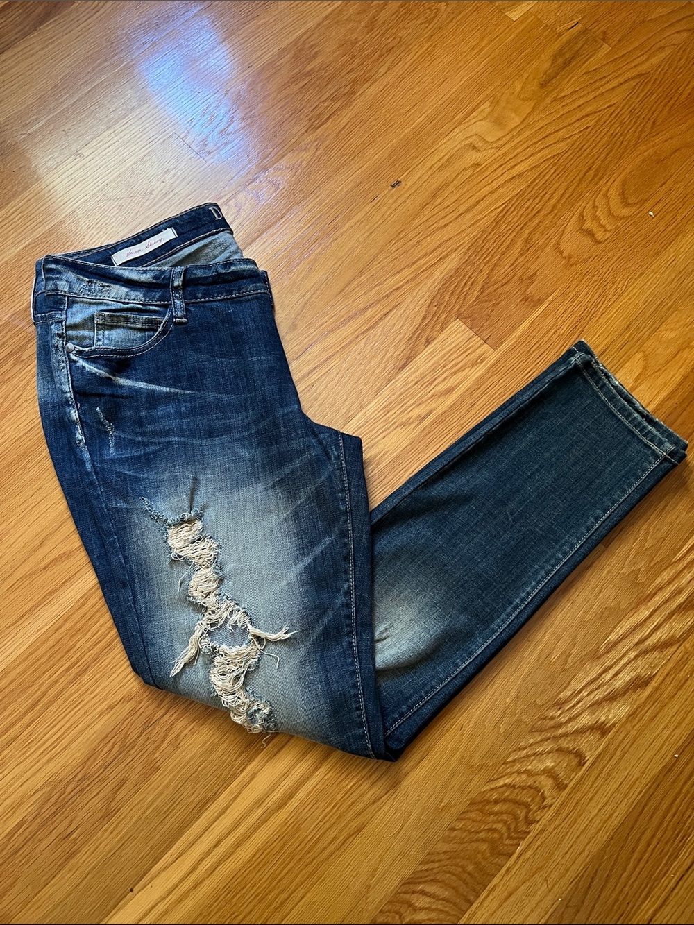 Jeans - skinny distressed Vintage size 13 Junior
